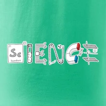 Science věda nápis