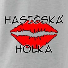 Hasičská holka - pusa