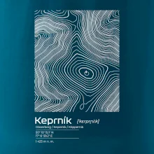Keprník - vrstevnice v obdélníku