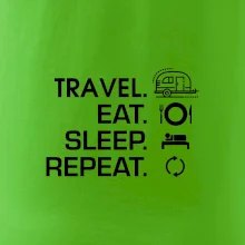 Eat sleep travel - Malý přívěs