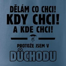 Dělám co chci, kdy chci důchod