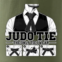 Judo tie jediná kravata