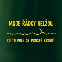 Moje řádky nelžou křivé polní brázdy