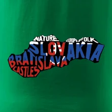 Mapy - názvy měst - Slovensko