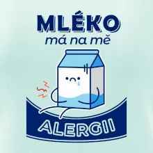 Mléko má na mě alergii
