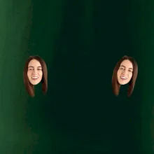 Vtipný dárek - potisk na bradavky