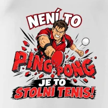 Není to ping pong, je to stolní tenis!