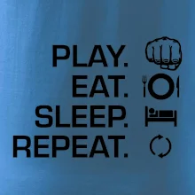 MMA eat sleep repeat
