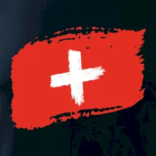 Švýcarsko vlajka Švýcarsko vlajka