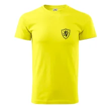 Český lev erb na prsu a na zádech