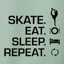 Eat sleep skate - lední bruslení