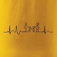 EKG rodina a dvě holky