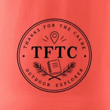 TFTC minimalistický turistický odznak