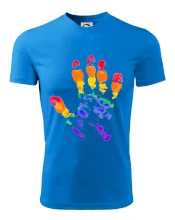 LGBT hand print