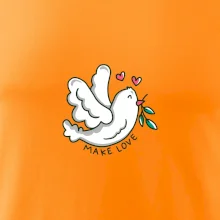 Holubice míru - make love