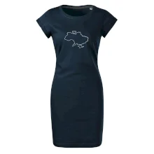 Mapa Ukrajiny - srdce