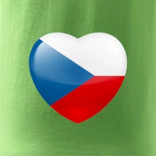 České srdce - vlajka