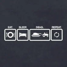 Eat sleep drag repeat