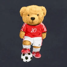 Fotbalista medvídek číslo