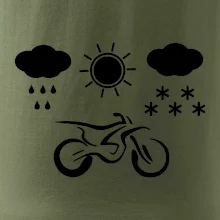 Motorkář za každého počasí - enduro