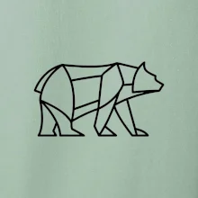 Geometrie lední medvěd chodící