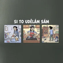 Si to udělám sám - dlouhé vlasy a knír