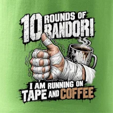 Randori 10 rounds tape and coffee