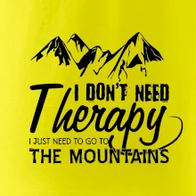 I dont need therapy - Mountains - Nepotřebuji terapii - Hory