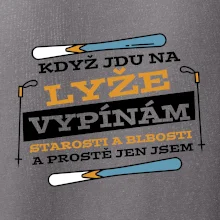 Když jdu na lyže, vypínám starosti
