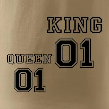 King - Queen - 01 dres (černobílá)