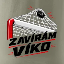 Hokejový střelec zavírám víko