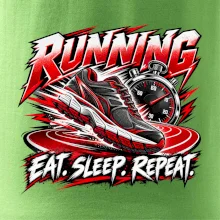 Běžecká bota se stopkami eat sleep repeat