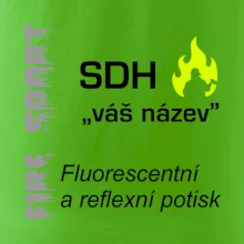 SDH Váš název - FLUO + Reflexní potisk SDH Váš název - FLUO + Reflexní potisk