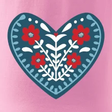 Folklor - srdce modré plné