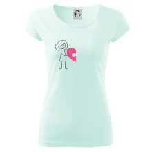 Párová trička puzzle postavička