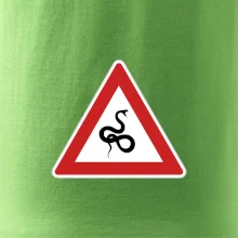 Dopravní značka - Pozor had