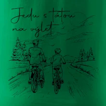 Cyklistika  - Jedu s tátou na výlet - Táta a syn Cyklistika  - Jedu s tátou na výlet - Táta a syn