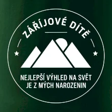 Zářijové dítě. Nejlepší výhled na svět je z mých narozenin