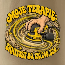 Moje terapie zrnitost 80 120 240 320 - vibrační bruska