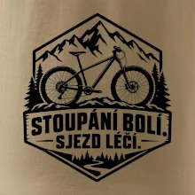 Stoupání bolí sjezd léčí - horské kolo
