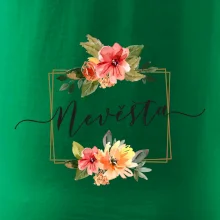 Nevěsta čtverec oranžový