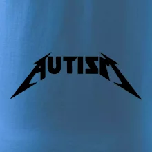 Autism rock nápis