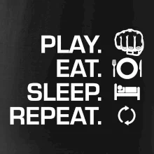 MMA eat sleep repeat