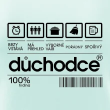 Čárový kód důchodce