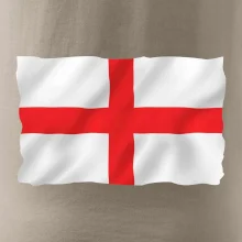 Anglická vlajka vlající