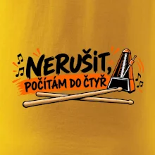 Nerušit počítám do čtyř - metronom a paličky