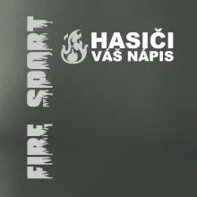 Hasiči REFLEXNÍ (oheň, Firesport, název sboru - vlastní nápis)
