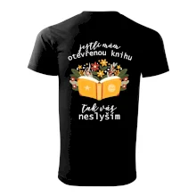 Jestli mám otevřenou knihu, tak vás neslyším