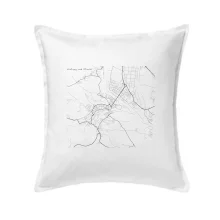 Černobílá mapa Kralupy nad Vltavou