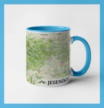 Hrnek - Jeseníky mapa